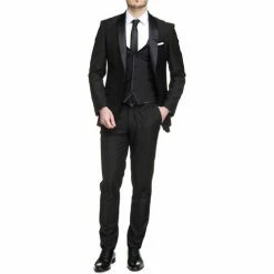 Billtornade Costume 3 pièces Couleur Noir