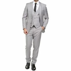 Billtornade Costume 3 pièces Couleur Gris