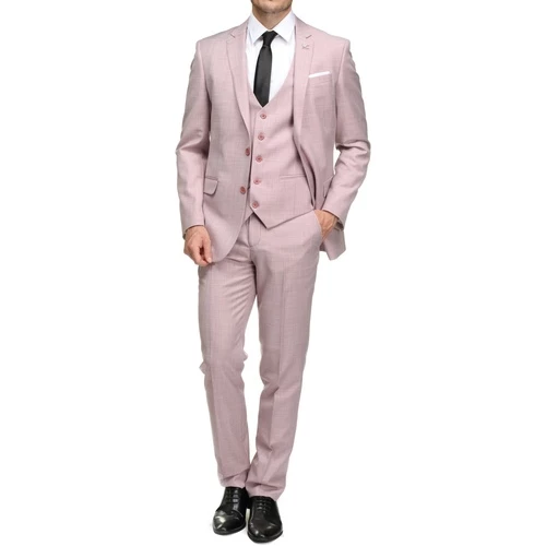 Billtornade Costume 3 pièces Couleur Rose 2 Billtornade Costume 3 pièces Couleur Rose